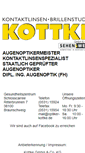 Mobile Screenshot of optiker-kottke.de